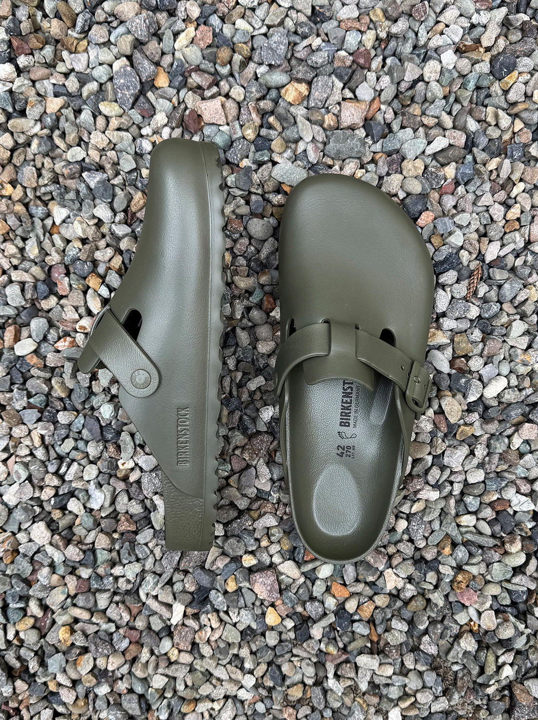Birkenstock - Boston - EVA - Khaki - Regular
