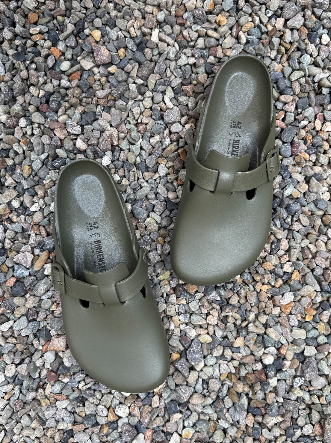 Birkenstock - Boston - EVA - Khaki - Regular