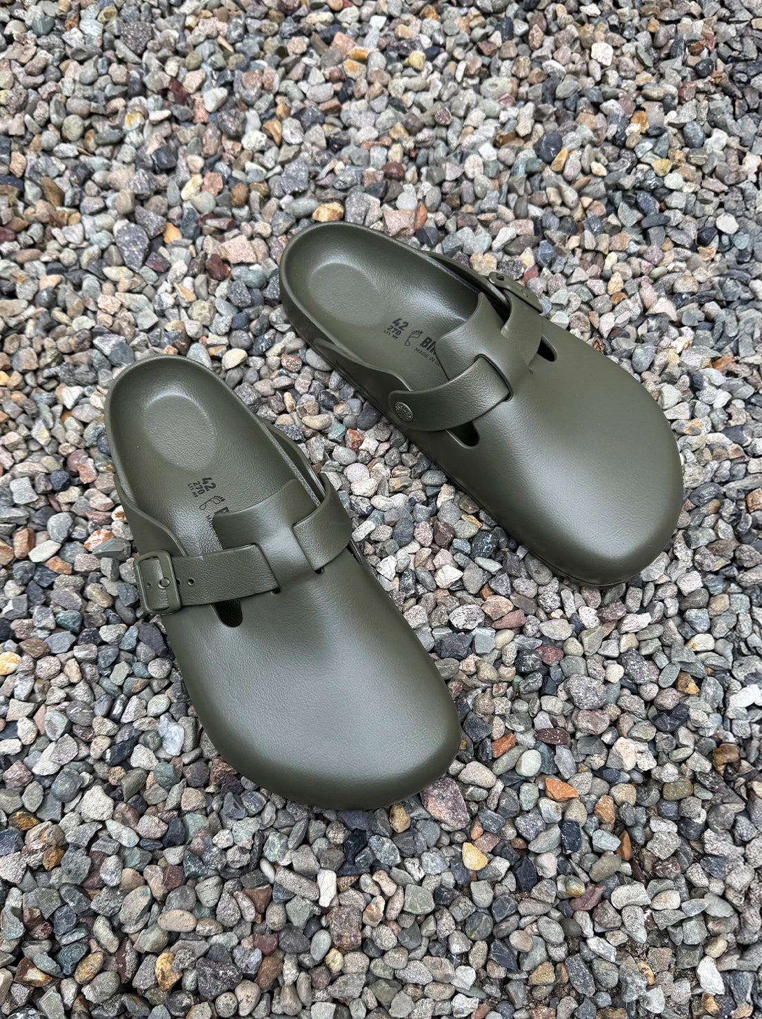 Birkenstock - Boston - EVA - Khaki - Regular