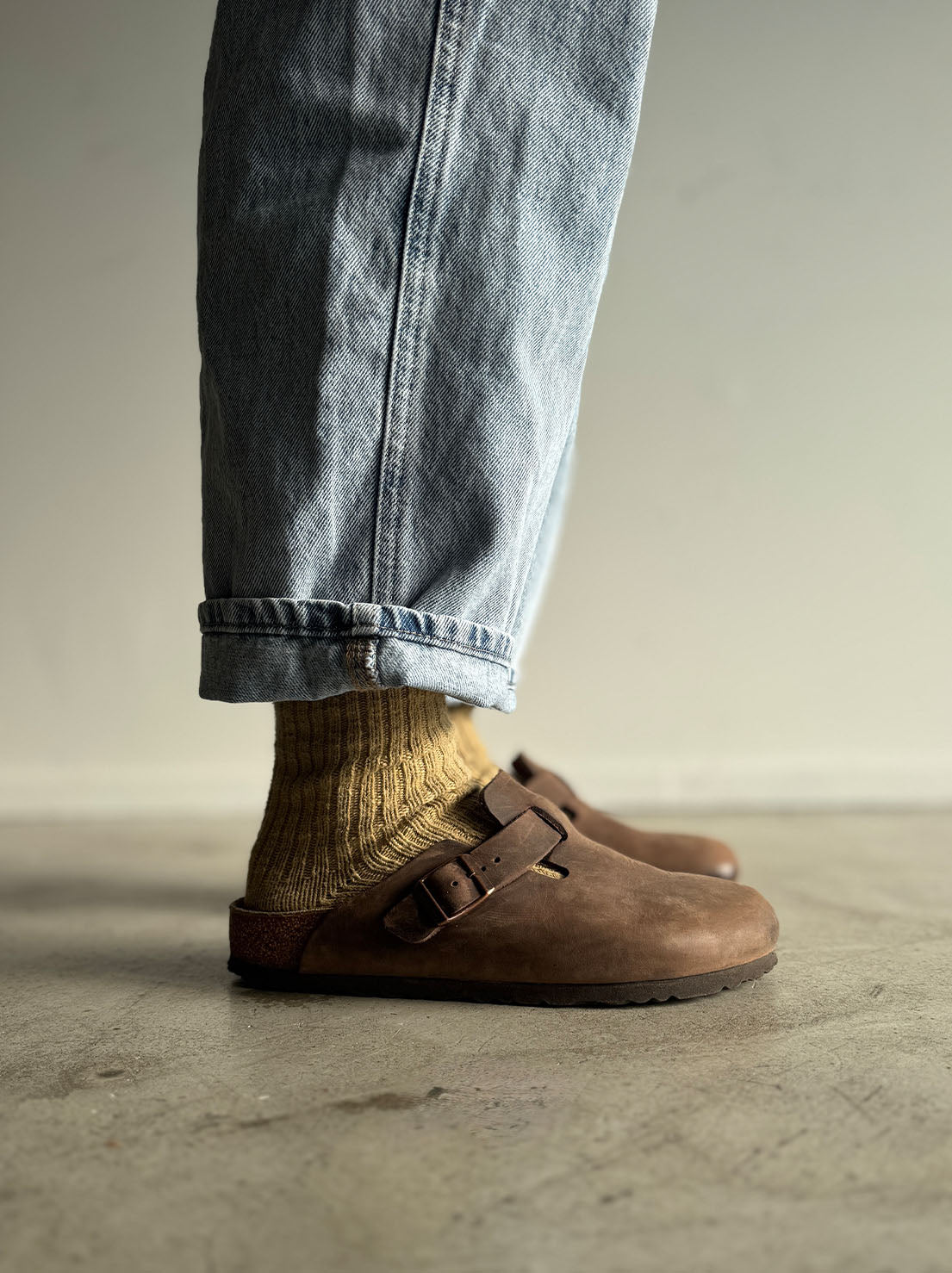 Birkenstock - Boston - Oiled Leather - Habana - Regular