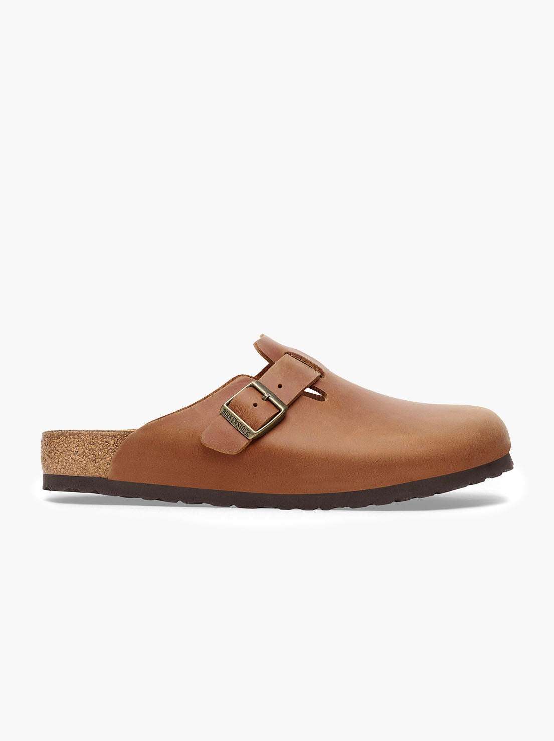 Birkenstock - Boston - Oiled Leather - Cognac - Narrow
