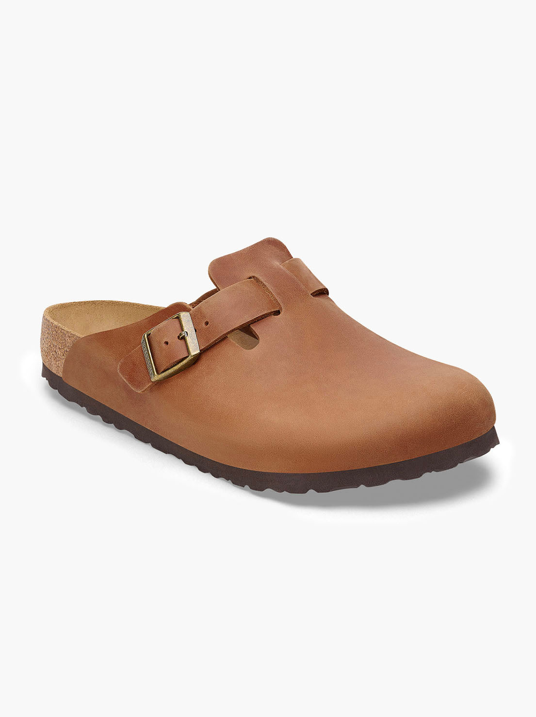 Birkenstock - Boston - Oiled Leather - Cognac - Narrow