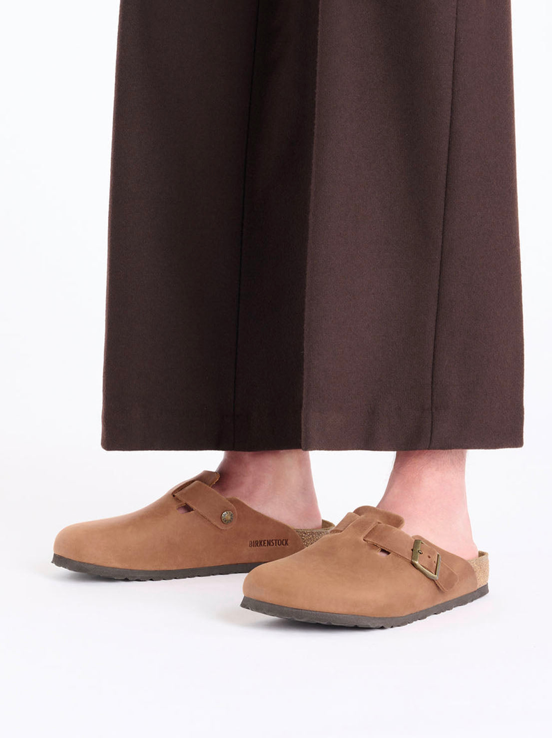 Birkenstock - Boston - Oiled Leather - Cognac - Narrow