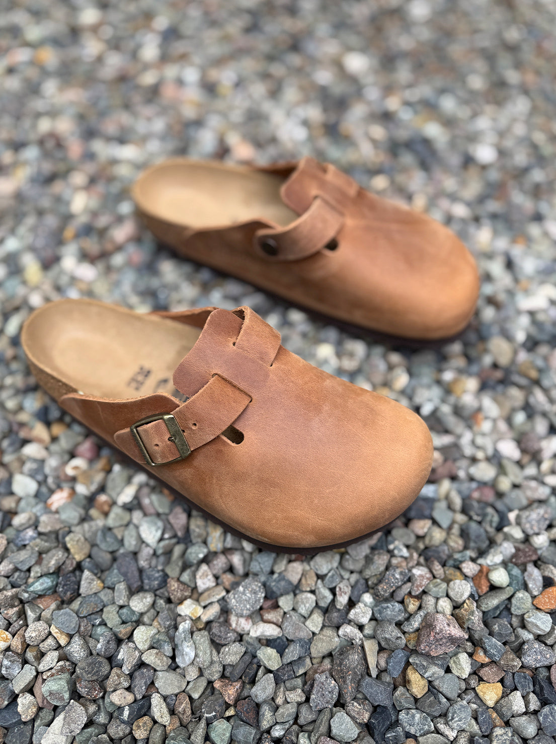 Birkenstock - Boston - Oiled Leather - Cognac - Regular