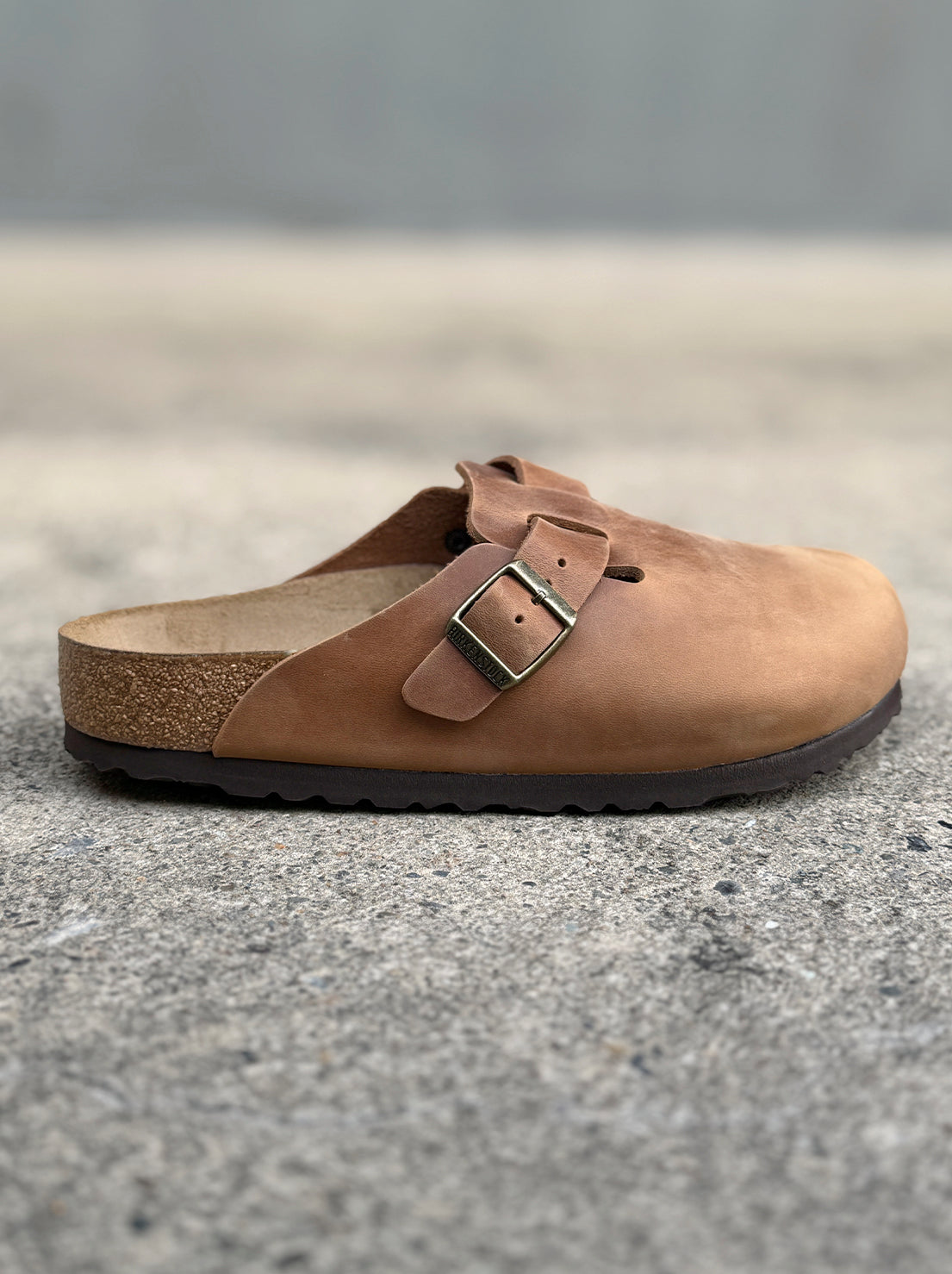 Birkenstock - Boston - Oiled Leather - Cognac - Regular