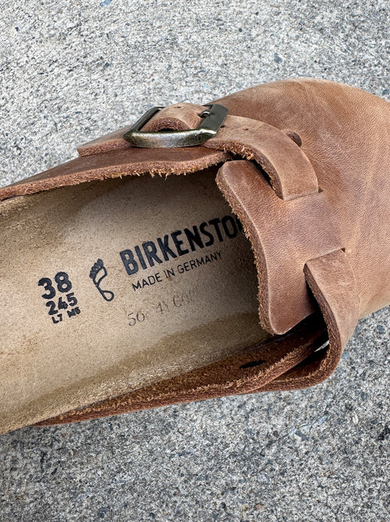 Birkenstock - Boston - Oiled Leather - Cognac - Regular
