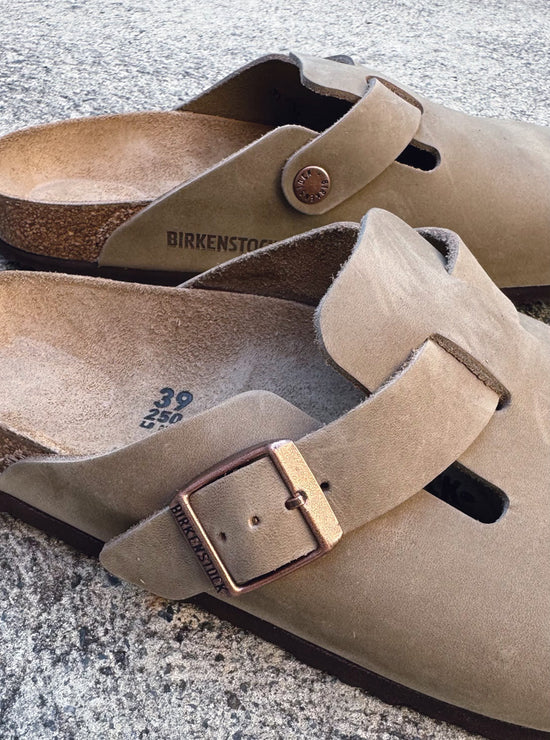 Birkenstock - Boston - Oiled Leather - Tabacco Brown - Narrow