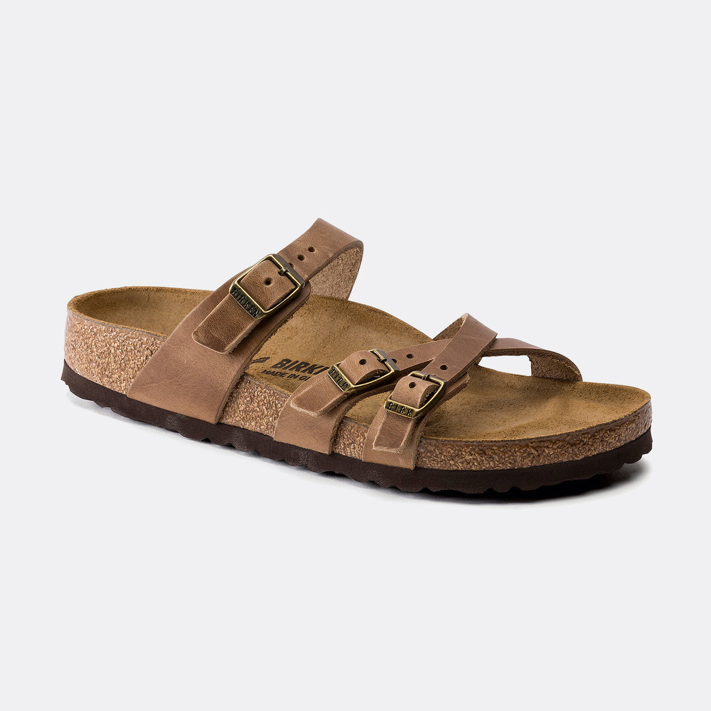 Birkenstock - Franca - Oiled Leather - Tabacco Brown - Regular