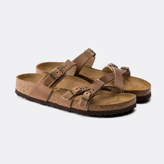 Birkenstock - Franca - Oiled Leather - Tabacco Brown - Regular