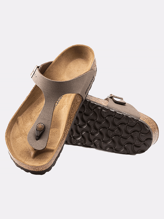 Birkenstock - Gizeh - BirkiBuc - Mocca - Regular