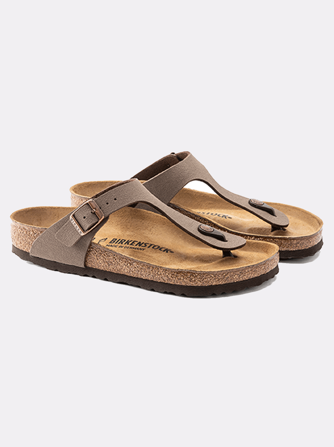 Birkenstock - Gizeh - BirkiBuc - Mocca - Regular