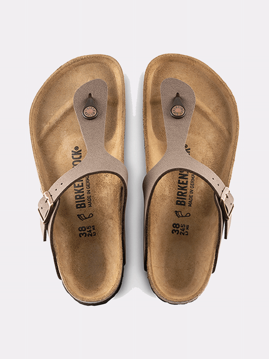 Birkenstock - Gizeh - BirkiBuc - Mocca - Regular