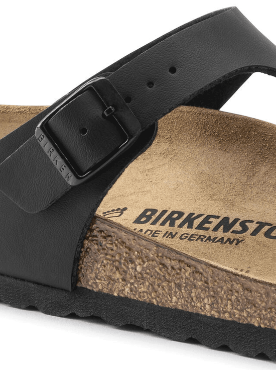 Birkenstock - Gizeh - Birko Flor - Black - Regular