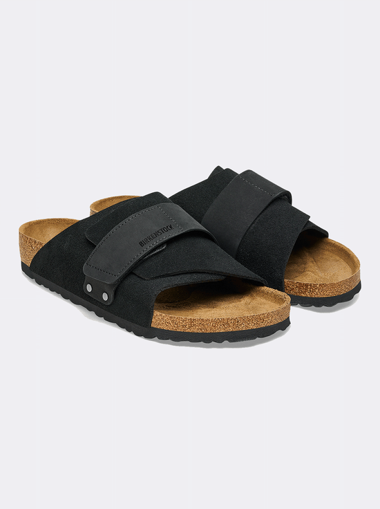 Birkenstock - Kyoto - Suede/Nubuck Leather - Black - Regular