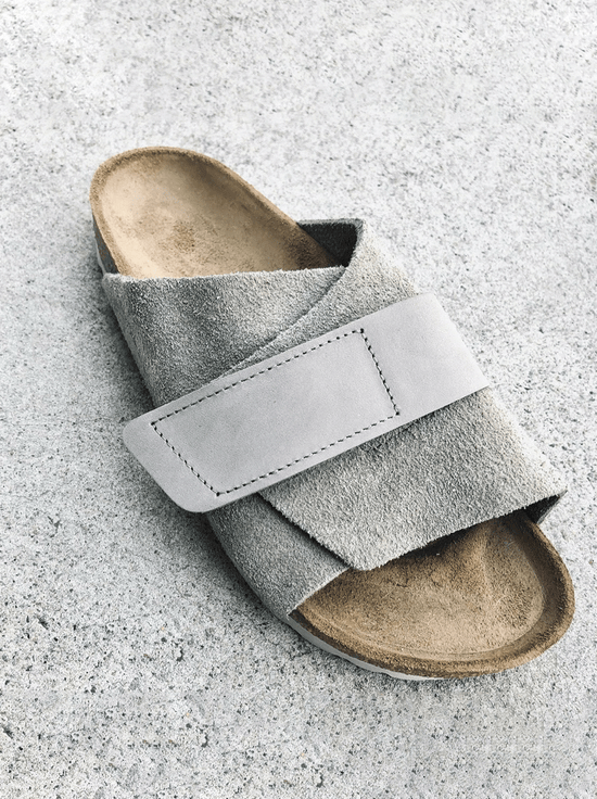 Birkenstock - Kyoto - Suede/Nubuck Leather - Taupe - Narrow