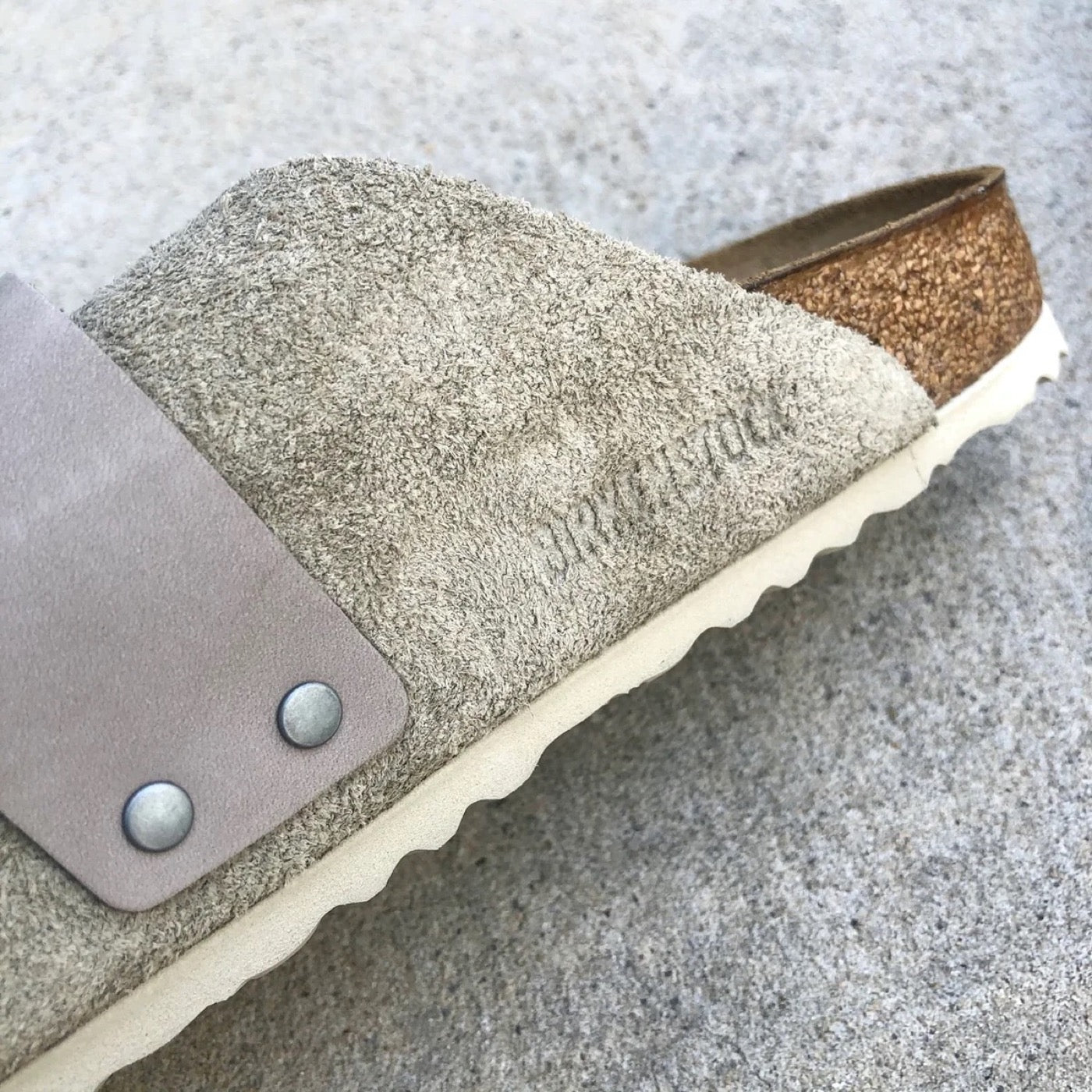 Birkenstock - Kyoto - Suede/Nubuck Leather - Taupe - Regular