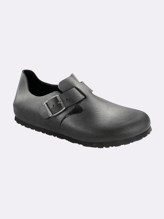 Birkenstock - London - Oiled Leather - Black - Regular