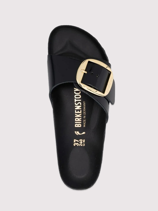 Birkenstock - Madrid - Big Buckle - High Shine Patent Leather - Black