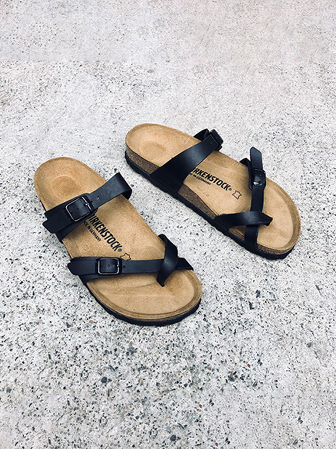 Birkenstock - Mayari - Birko Flor - Black - Regular