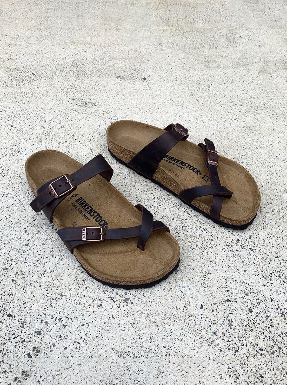 Birkenstock mayari oiled leather habana online