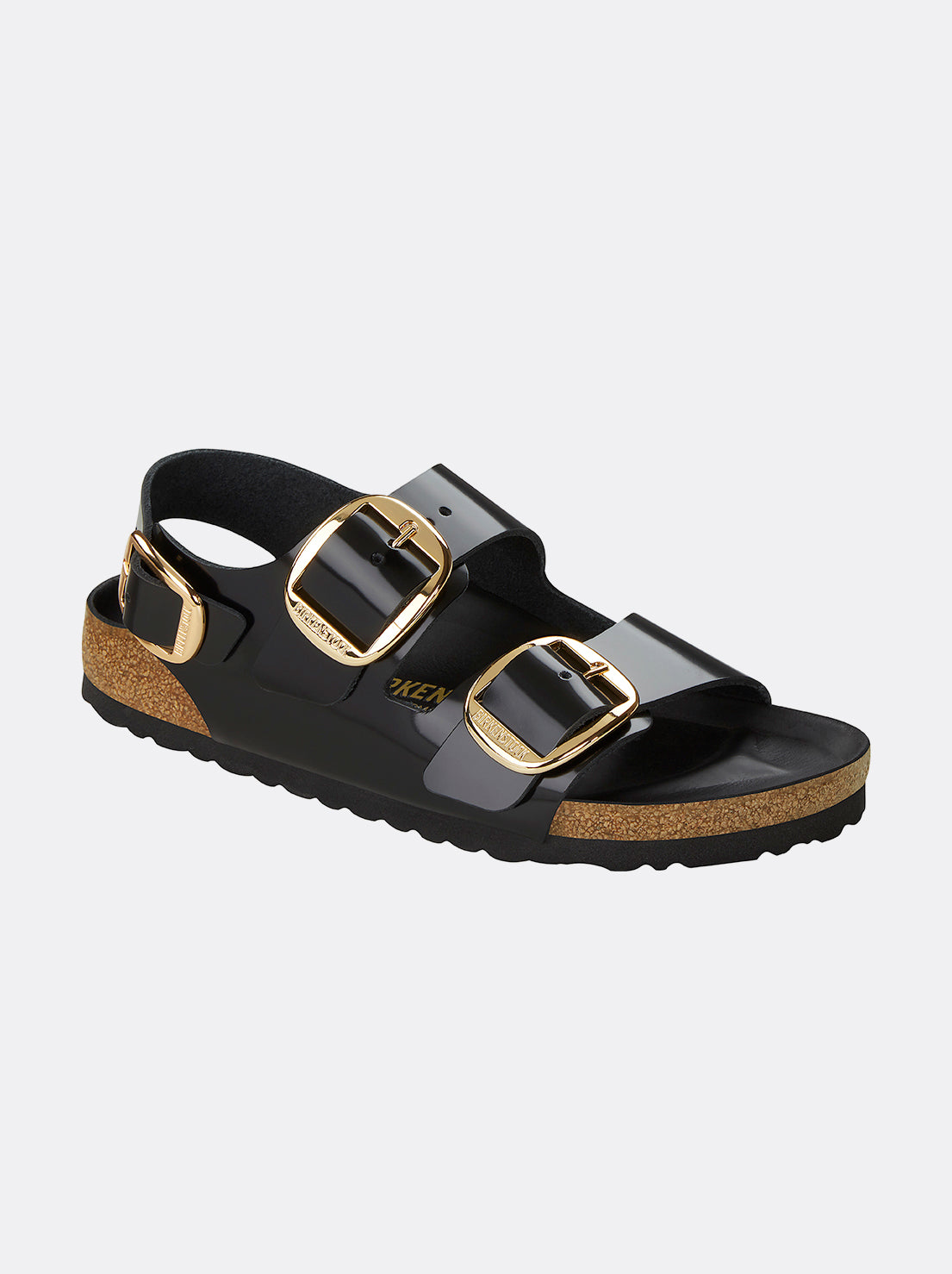 Birkenstock - Milano - Big Buckle - High Shine Patent Leather - Black - Regular