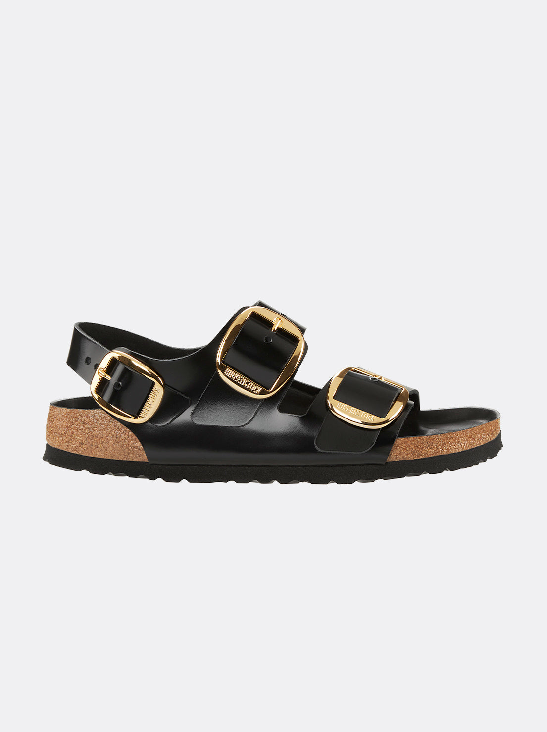 Birkenstock - Milano - Big Buckle - High Shine Patent Leather - Black - Regular