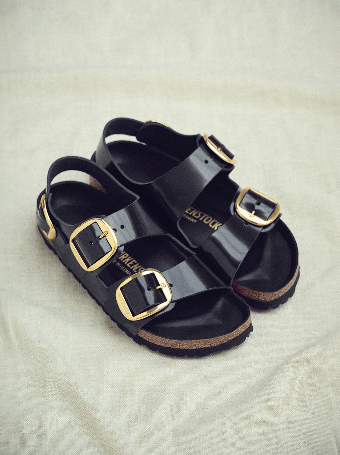 Birkenstock - Milano - Big Buckle - High Shine Patent Leather - Black - Regular