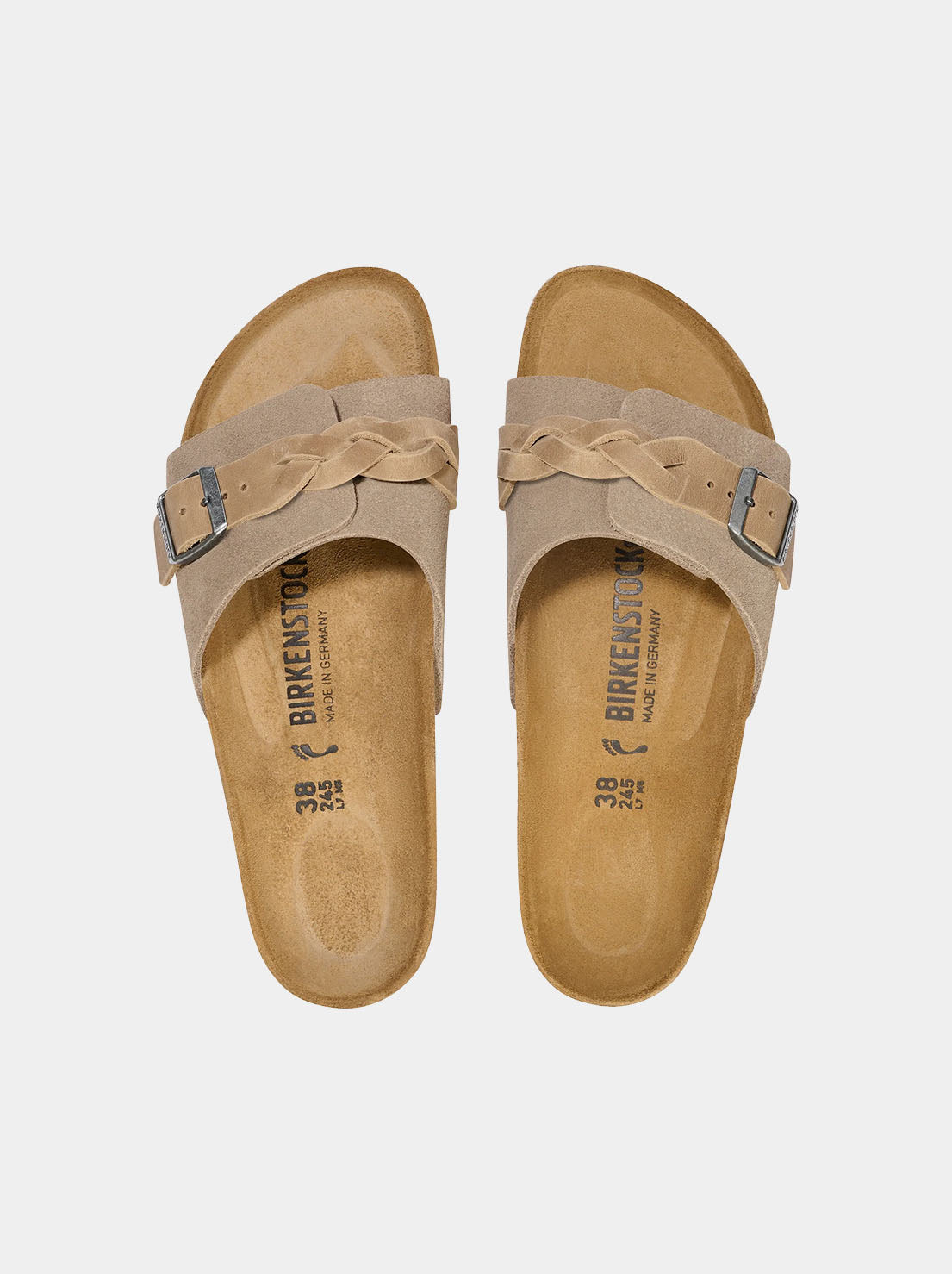 Birkenstock - Oita Braided - Suede - Taupe - Regular