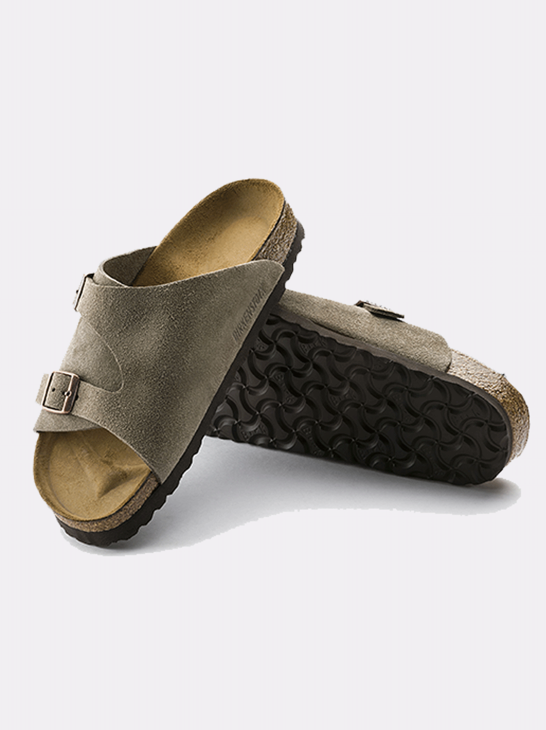 Birkenstock - Zurich - Suede - Taupe - Narrow