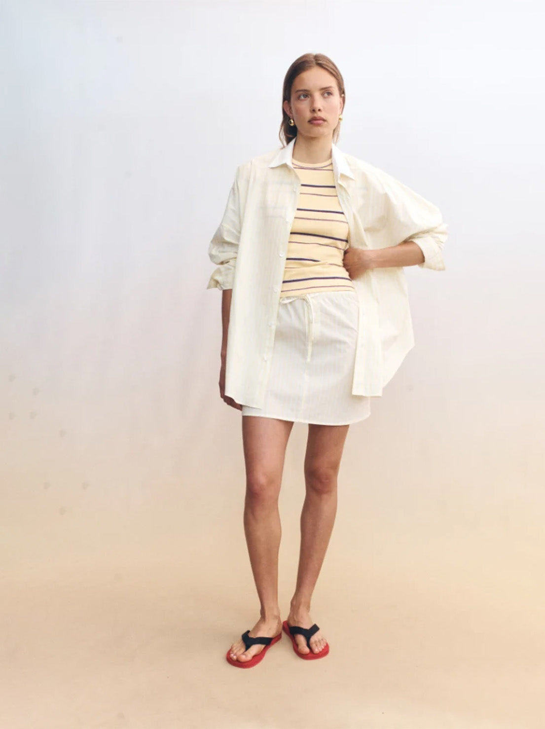 Blanca Studio - Calypso Shirt - Butter