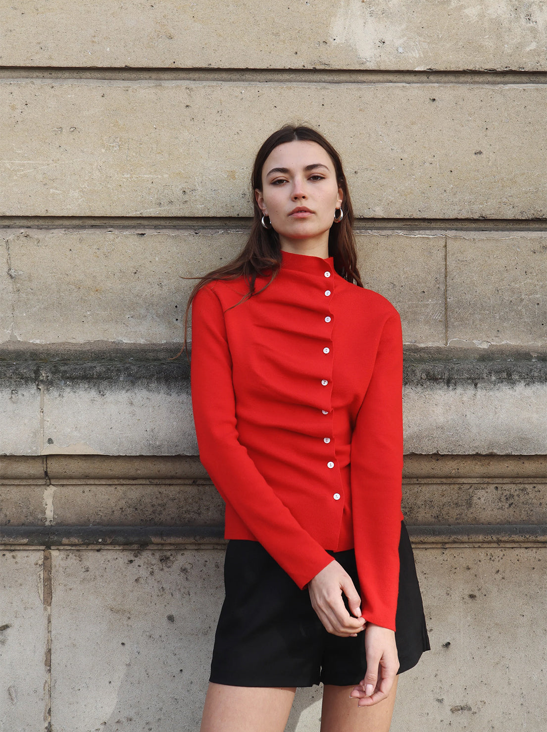Blanca Studio - Ellidy Cardigan - Red