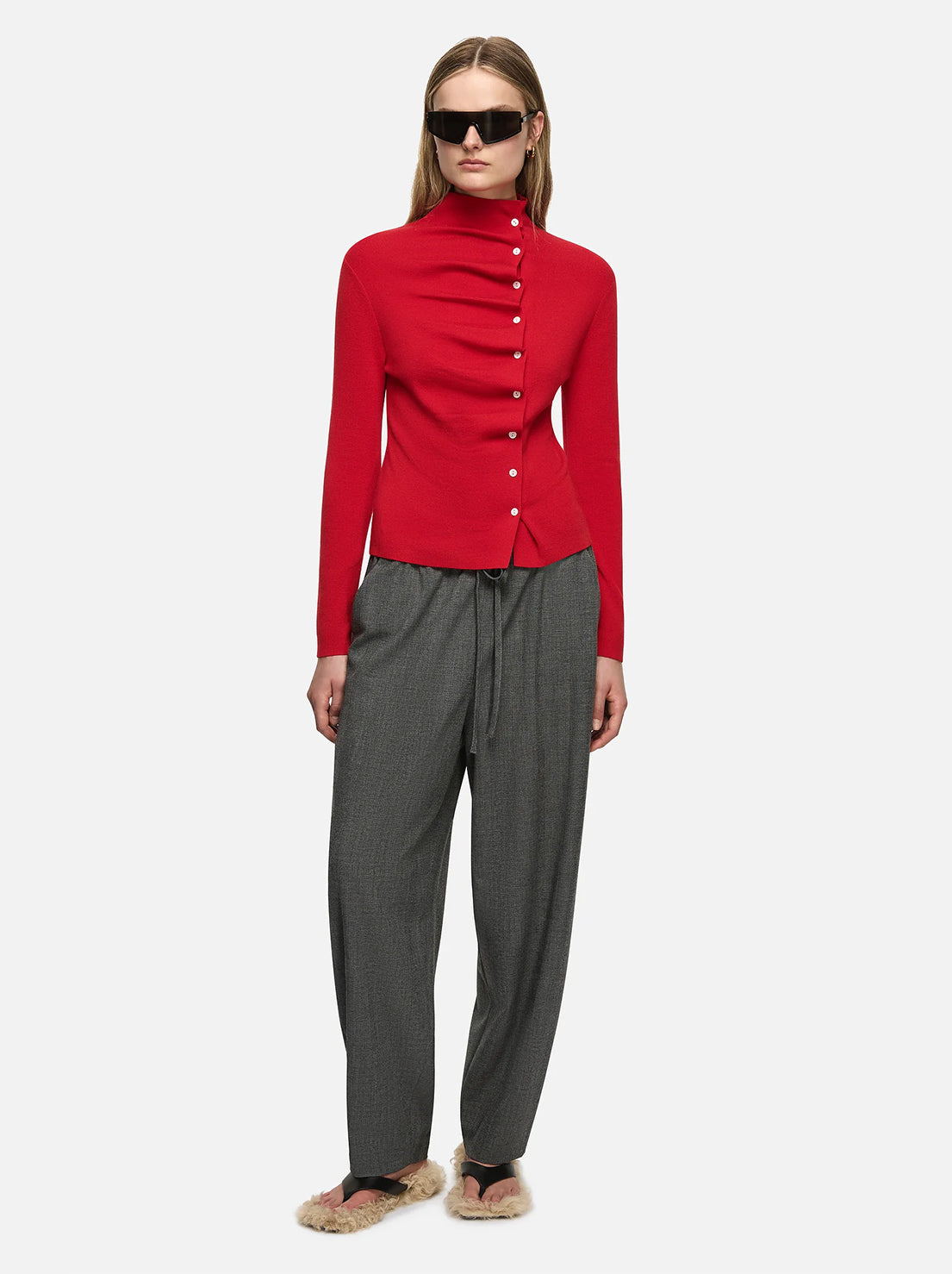 Blanca Studio - Ellidy Cardigan - Red