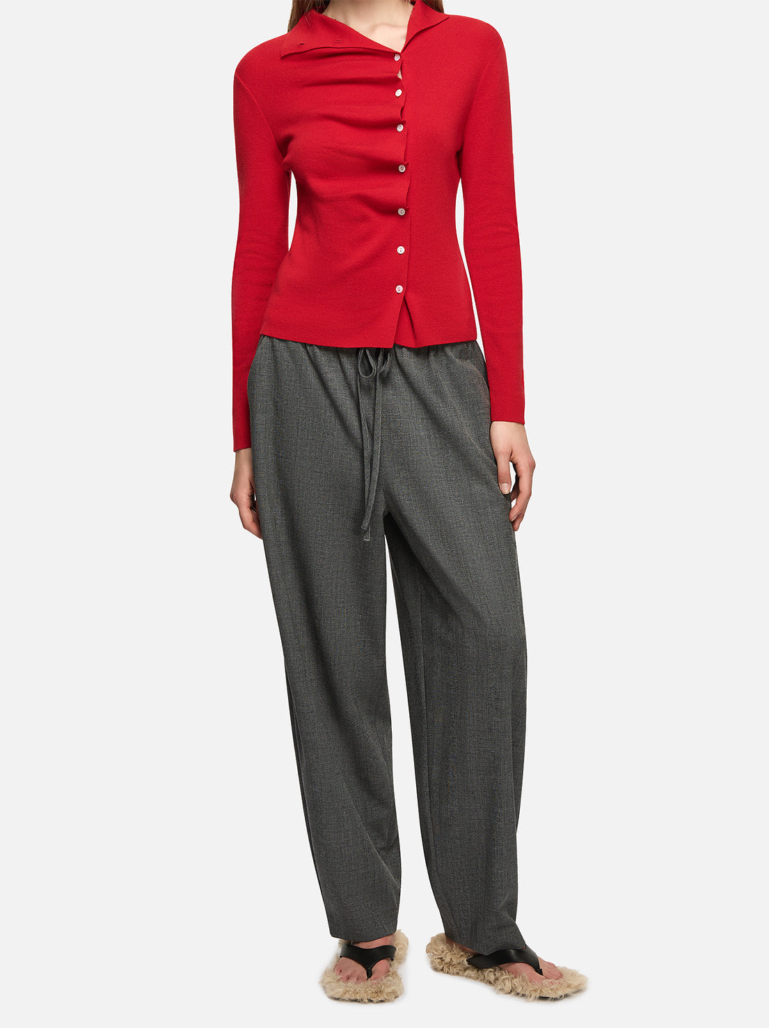 Blanca Studio - Ellidy Cardigan - Red