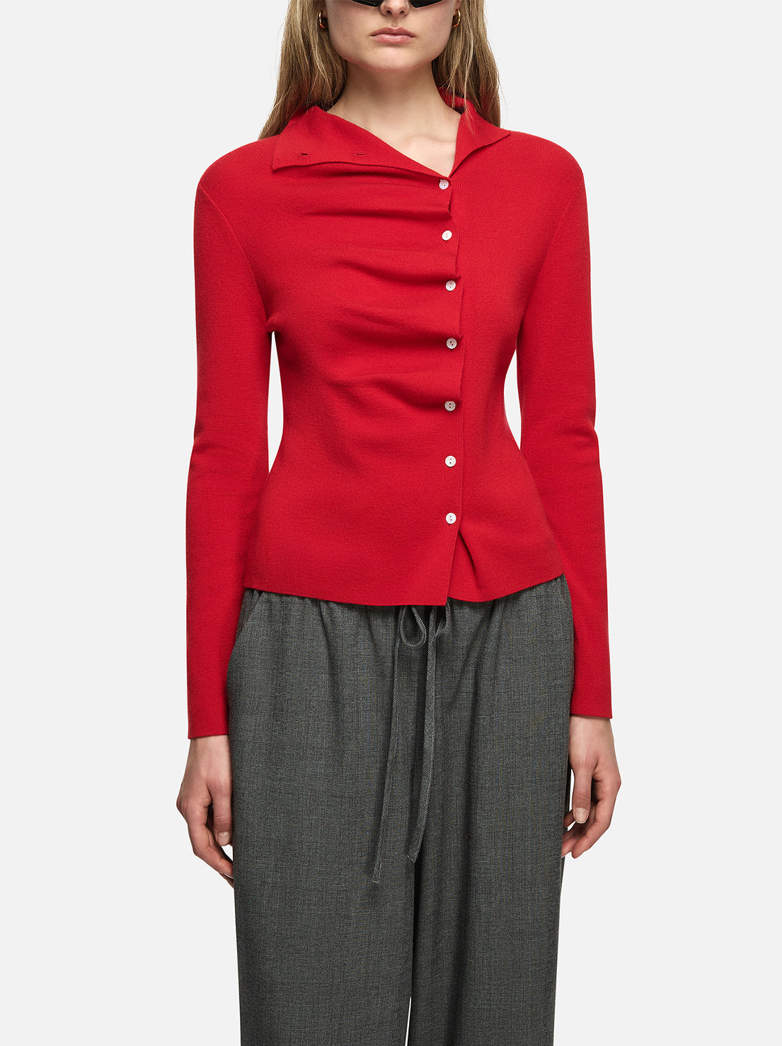 Blanca Studio - Ellidy Cardigan - Red