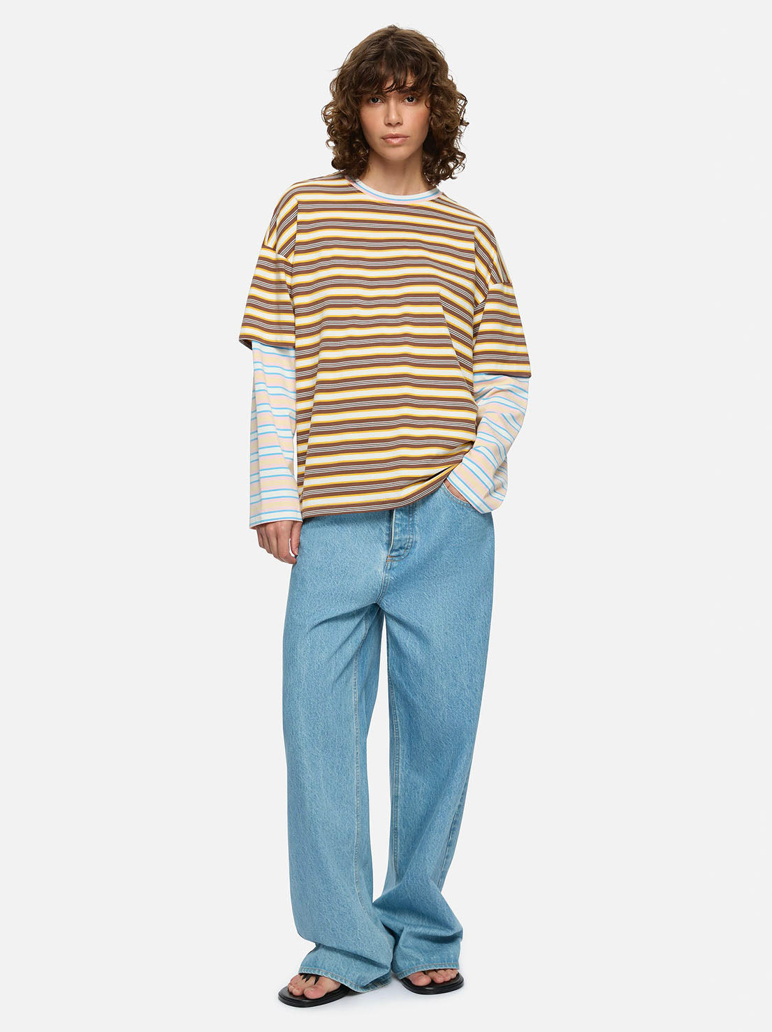 Blanca Studio - Faro Tee - Brown