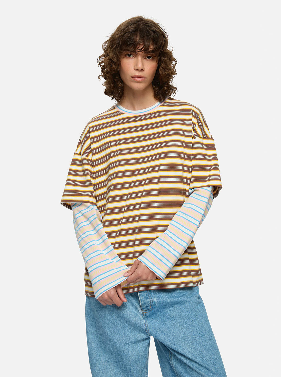 Blanca Studio - Faro Tee - Brown