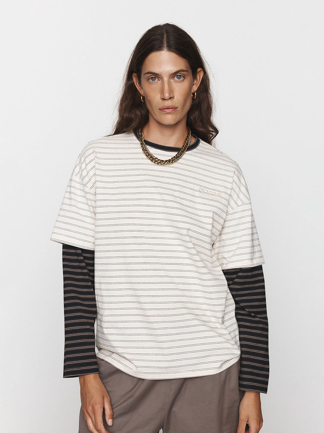 Blanca Studio - Faro Tee - Cream