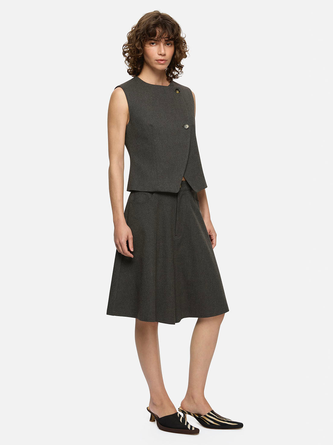 Blanca Studio - Jasmine Shorts - Charcoal