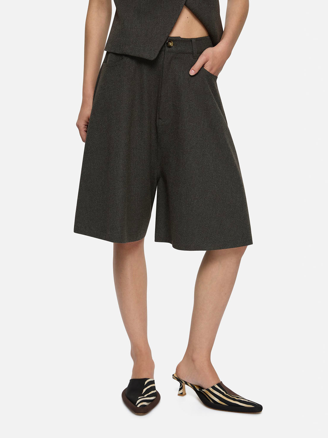 Blanca Studio - Jasmine Shorts - Charcoal