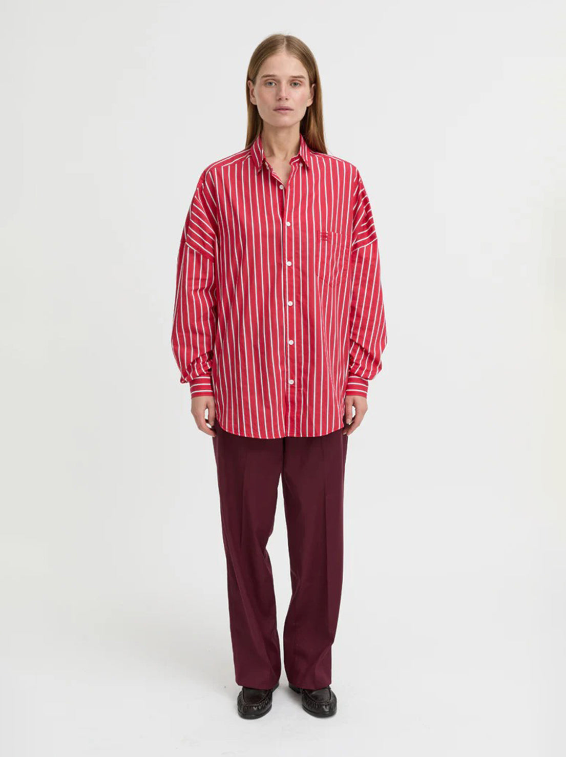 Blanca Studio - Maurelle Shirt - Red