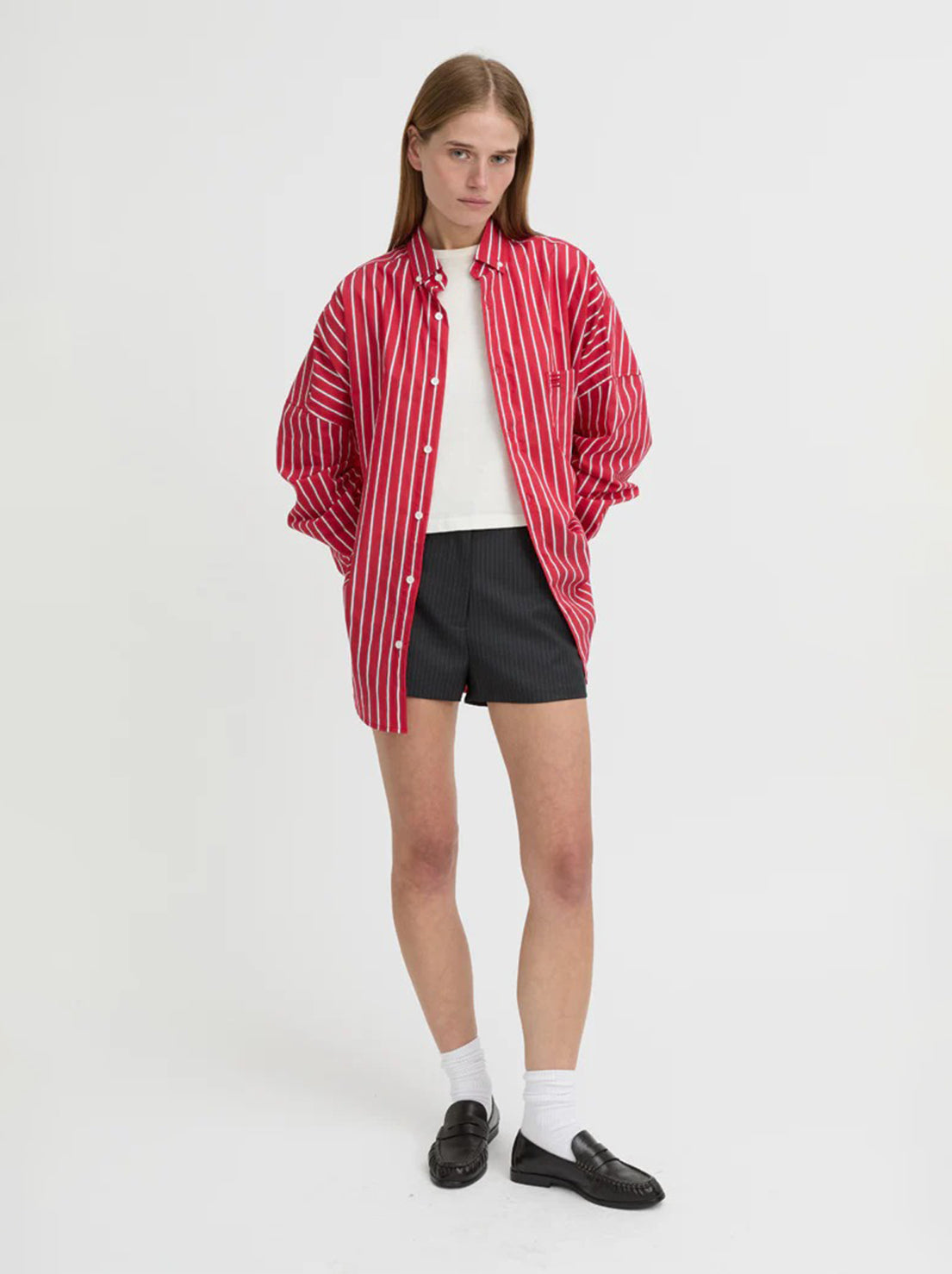 Blanca Studio - Maurelle Shirt - Red