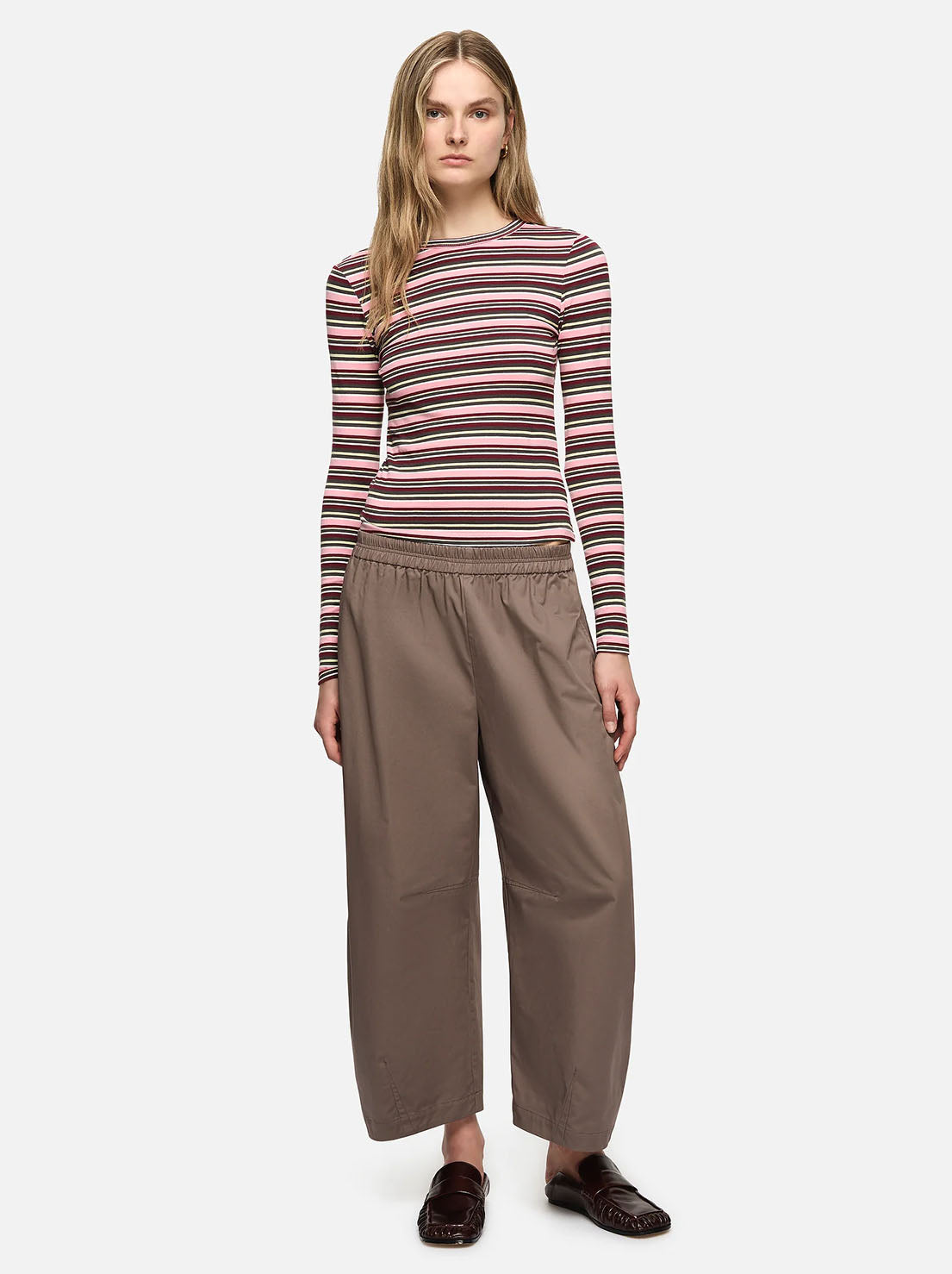 Blanca Studio - Penny Tee - Burgundy