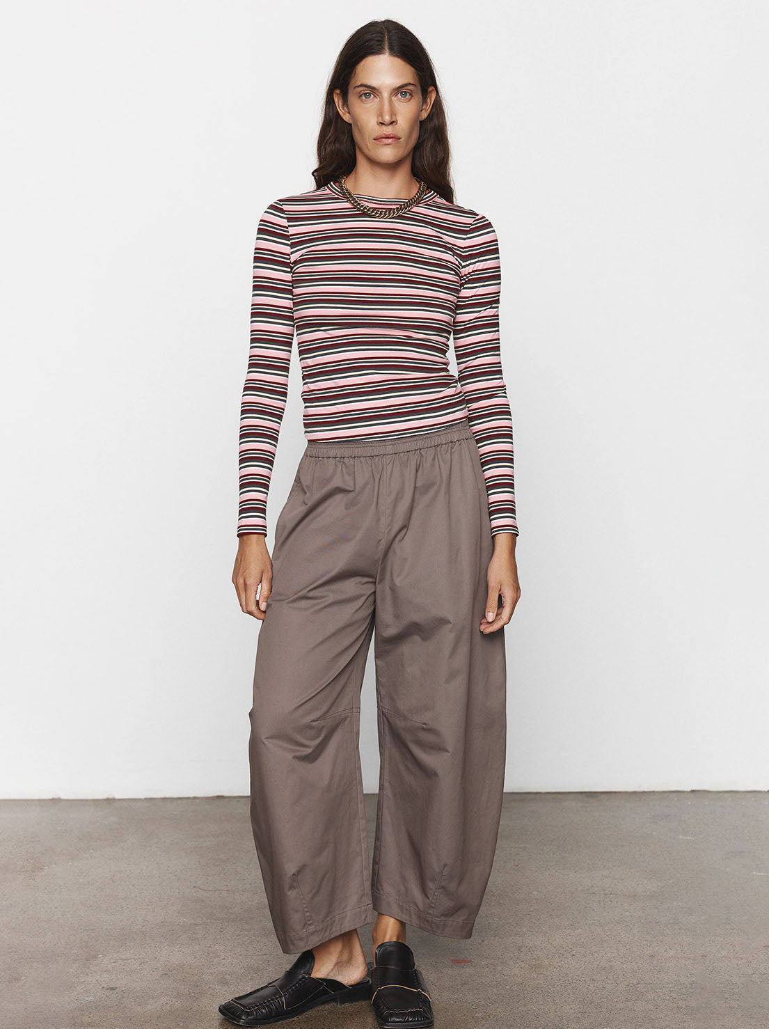 Blanca Studio - Penny Tee - Burgundy