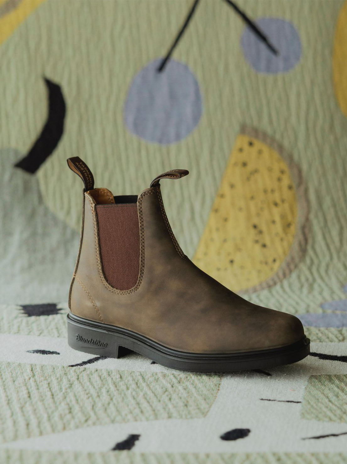 Blundstone - 1306 Unisex Chelsea Dress Boot - Rustic Brown