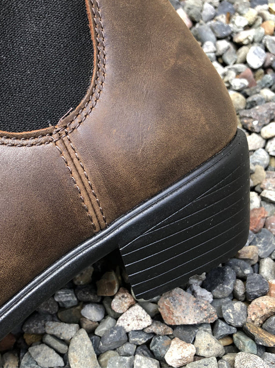 Blundstone - 1673 Womens Heeled Chelsea Boot - Antique Brown