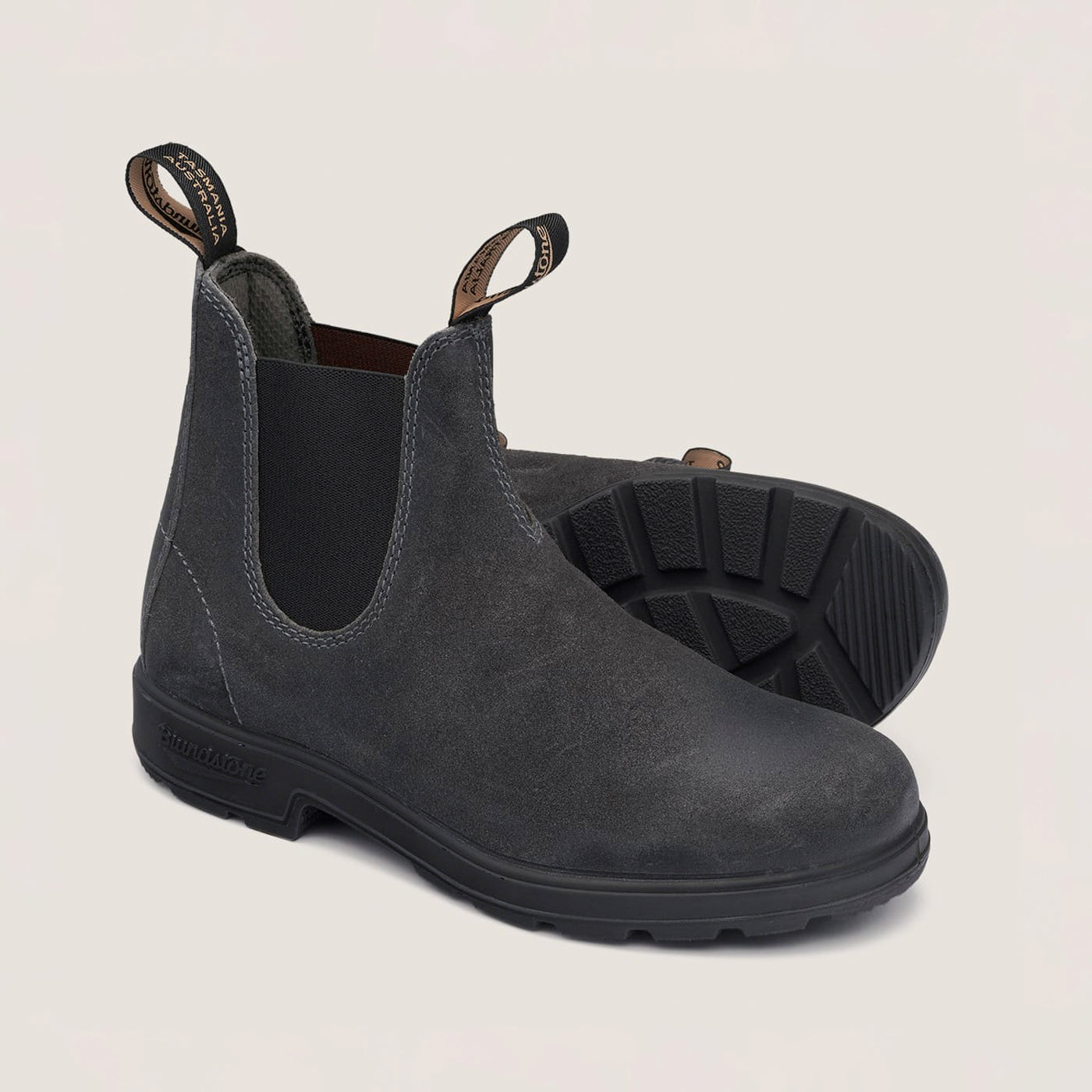Blundstone - 1910 Unisex Chelsea Boot - Steel Grey Suede