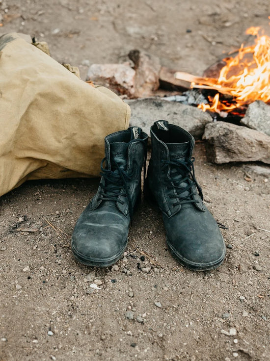 Blundstone - 1931 Unisex Lace-Up Boot - Rustic Black