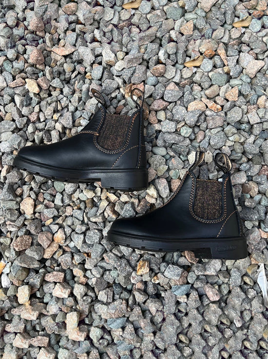 Blundstone - 1992 Kids Chelsea Boot - Black / Gold Glitter