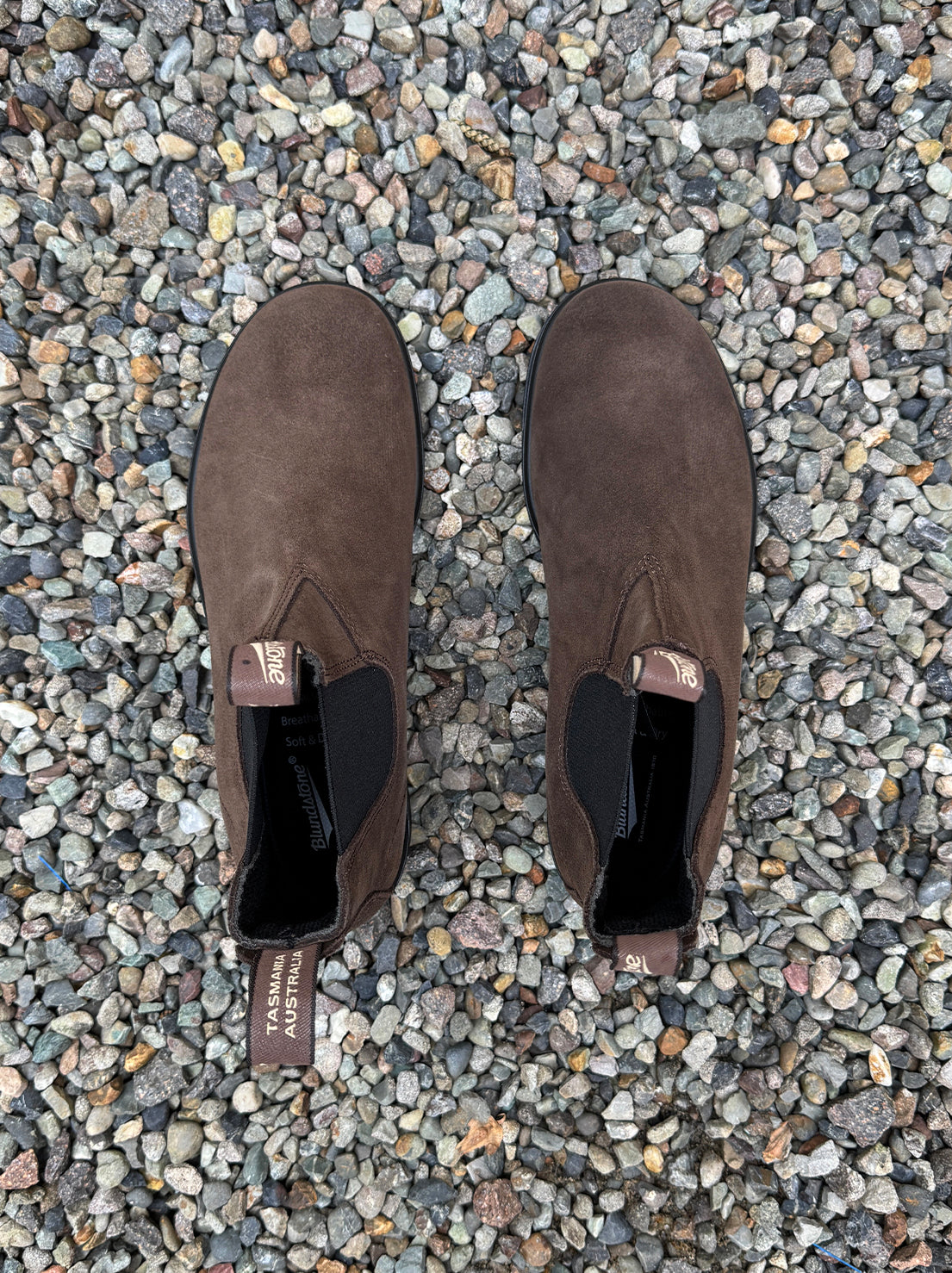 Blundstone - 2410 Unisex Chelsea Boot - Brown Suede