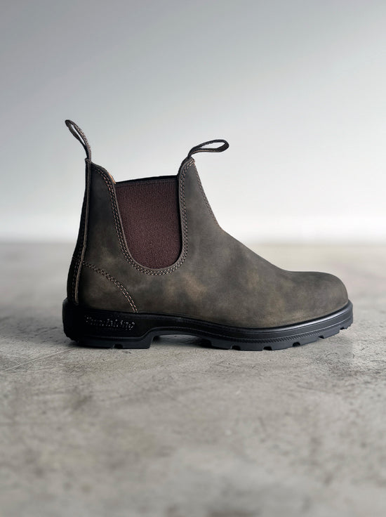 Blundstone - 585 Unisex Chelsea Boot - Rustic Brown